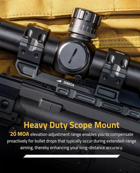 CVLIFE 20 MOA Picatinny Scope Mount for Precision Hunting