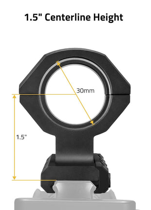 CVLIFE 20 MOA Picatinny Scope Mount for Precision Hunting