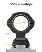 CVLIFE 20 MOA Picatinny Scope Mount for Precision Hunting