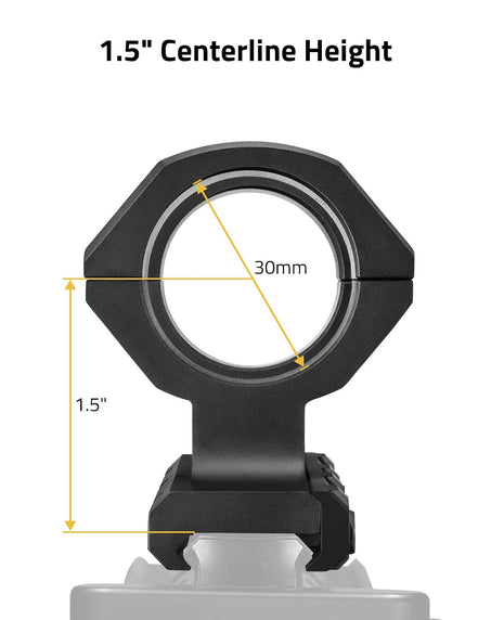CVLIFE 20 MOA Picatinny Scope Mount for Precision Hunting