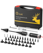 CVLIFE Rechargeable Green/Red Bore Sight Laser Kit - RED LASER
