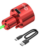 CVLIFE Rechargeable Green/Red Laser Bore Sight - Green