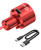 CVLIFE Rechargeable Green/Red Laser Bore Sight - Red