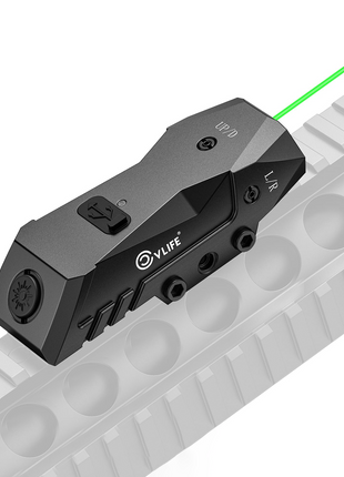 CVLIFE Rifle Laser Sight Compatible with Picatinny Rail - Green laser