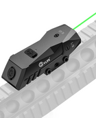 CVLIFE Rifle Laser Sight Compatible with Picatinny Rail - Green laser