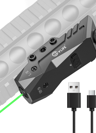 CVLIFE Rifle Laser Sight Compatible with Picatinny Rail