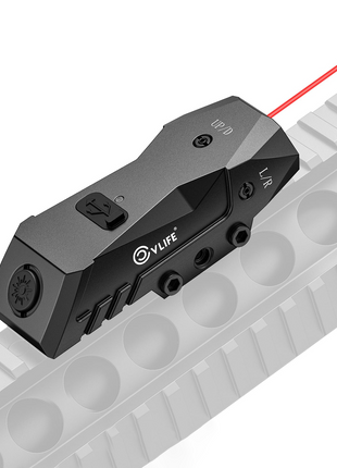 CVLIFE Rifle Laser Sight Compatible with Picatinny Rail - Red laser