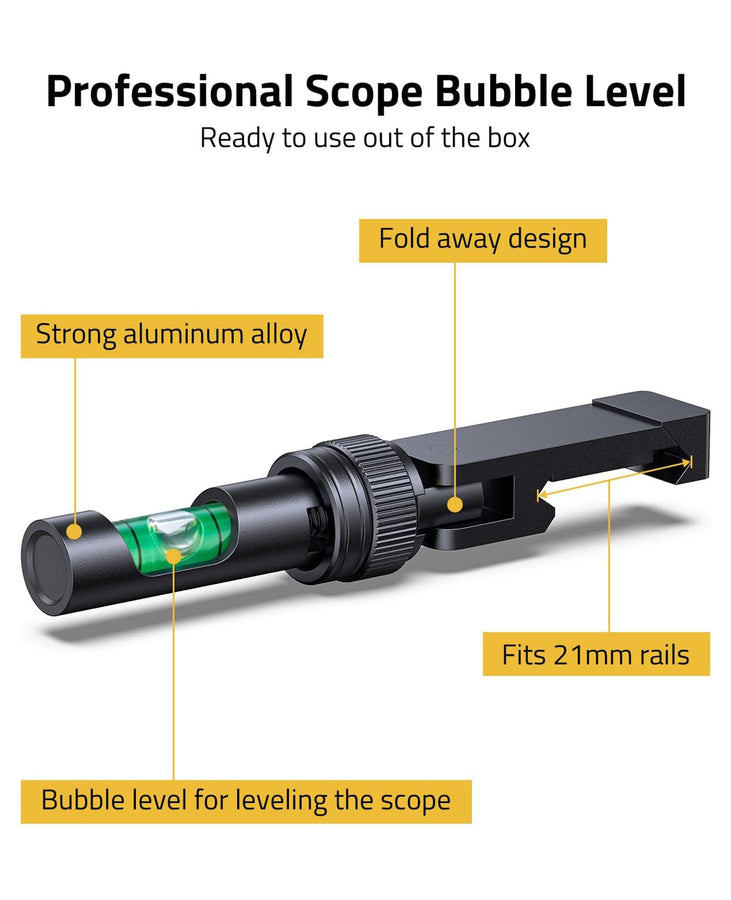 Scope Leveling CVLIFE Scope Level Fold Away Scope Leveling Kit