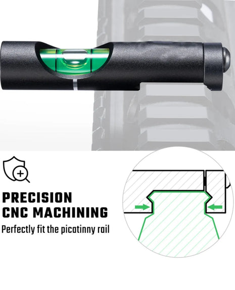 PRECISION
CNC MACHINING
Perfectly fit the picatinny rail
