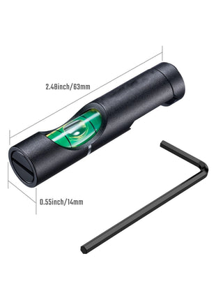 CVLIFE Scope Leveling Kit Picatinny Rail Mount Level - SIZE