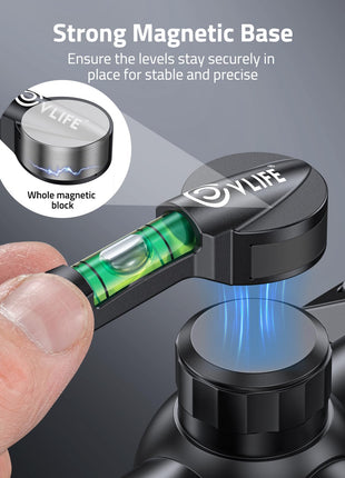 Strong magneic base - CVLIFE Scope Leveling Kit with Magnetic Bases