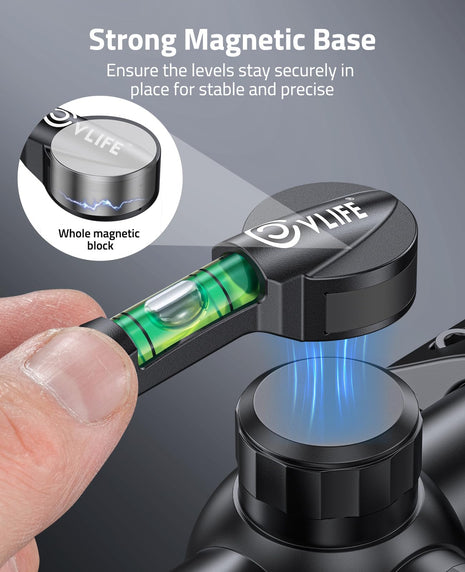 Strong magneic base - CVLIFE Scope Leveling Kit with Magnetic Bases