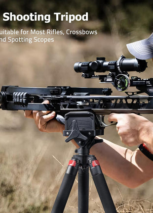 CVLIFE Schießstativ Jagdstütze mit robustem Aluminiumrahmen