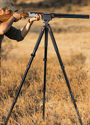CVLIFE Schießstativ Jagdstütze mit robustem Aluminiumrahmen