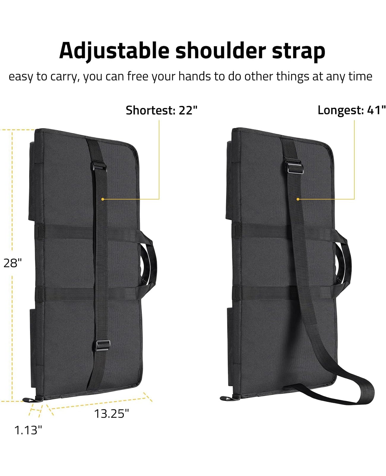 CVLIFE Soft Rifle Case 28 inch Gun Bag Pistol Case