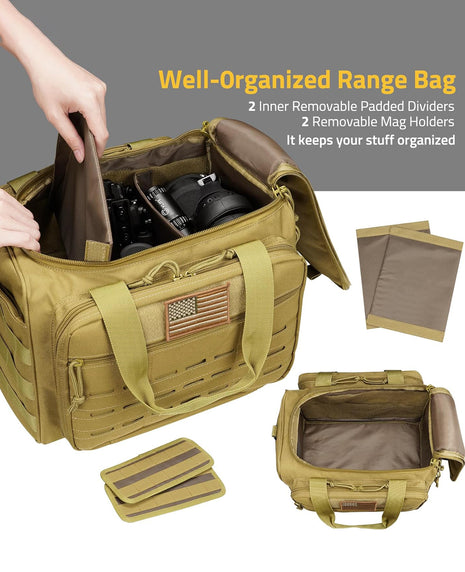 range bag for handhgun