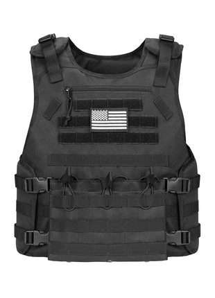 CVLIFE Tactical Vest with Zipper Bag