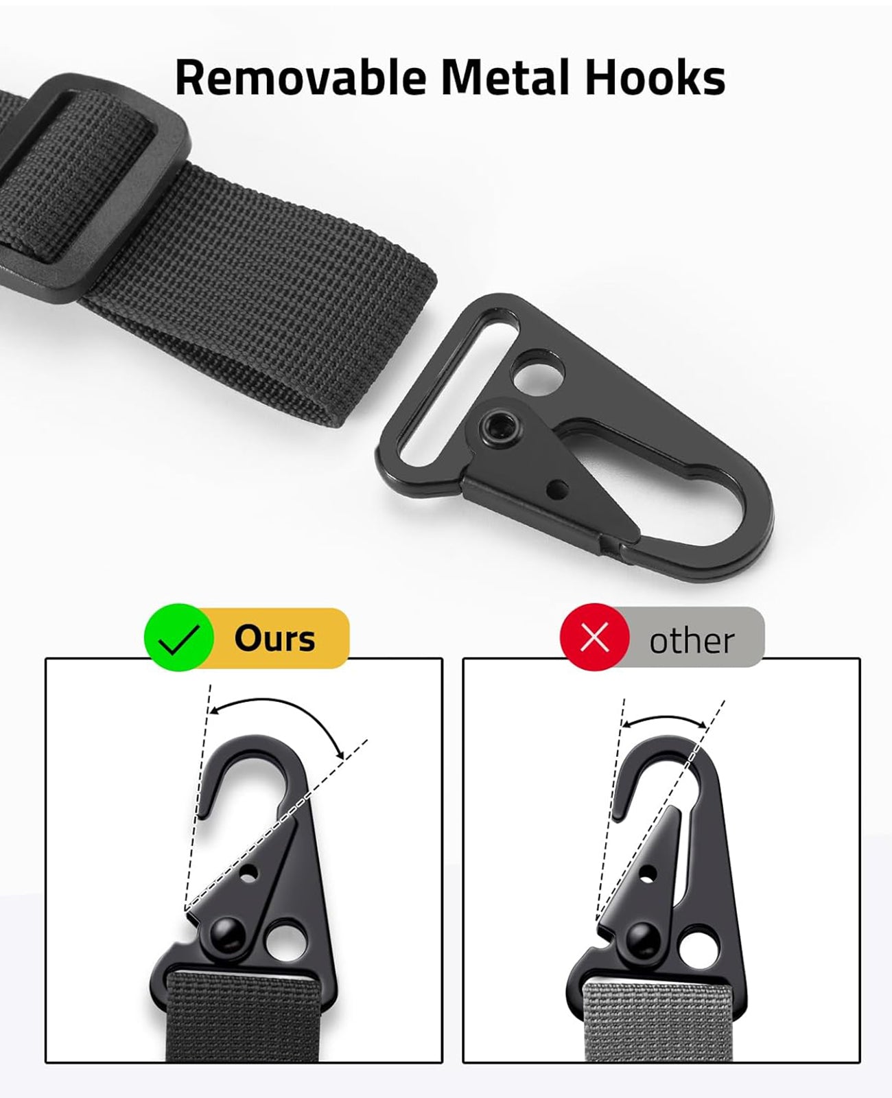 CVLIFE Two Point Sling Rifle Strap
