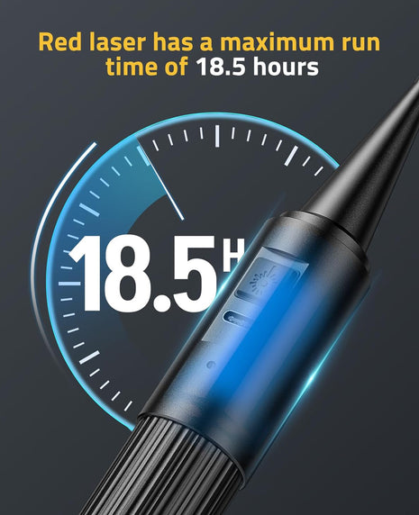 CVLIFE Red Laser Has a Maximum Run Time of 18.5 Hours