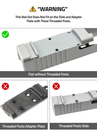 CVLIFE WildHawk Solar Enclosed Red Dot Sight - Warning