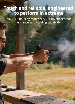 tough and reliable - CVLIFE WildHawk X Z03 Solar Red Dot for RMS/RMSC