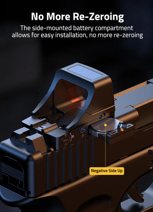 no more re-zeroing - CVLIFE WildHawk X Z03 Solar Red Dot for RMS/RMSC