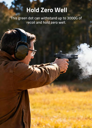 Hold zero well - CVLIFE WolfCovert Red/Green Dot Compatible with RMS/RMSC