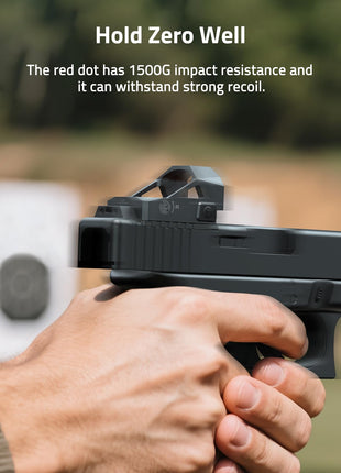 CVLIFE WolfProwl S03 Motion Awake Red Dot helps you hold zero well