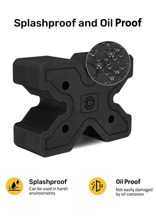 splashproof and oil proof