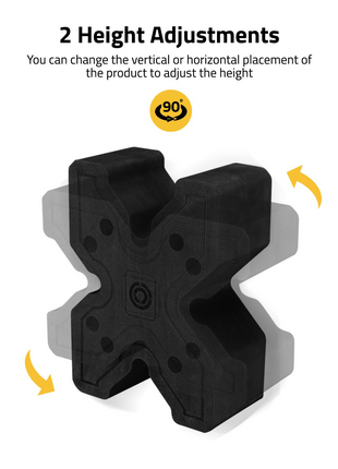 2 height adjustments