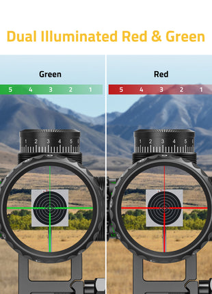 Crosshair Red Green Dot Scope
