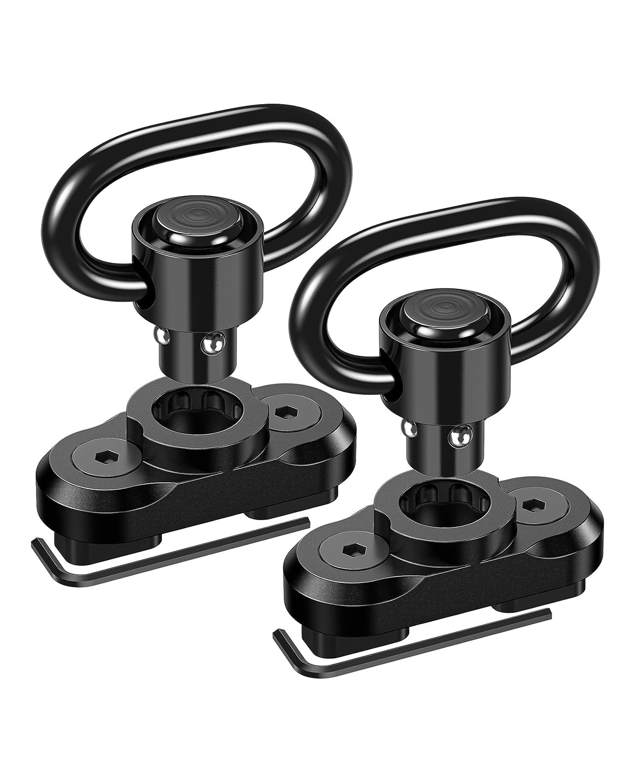 Sling Swivel Mount Klemmbefestigung – Für Gewehrschlingen, Aus Stahl, Mit Inbusschlüssel Sling Swivel Mount Klemmbefestigung – Für Gewehrschlingen, Aus Stahl, Mit Inbusschlüssel