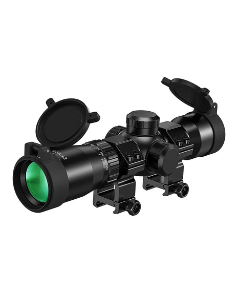CVLIFE 1.5-5x32 Crossbow Scope Red Green Illuminated Optic Scope