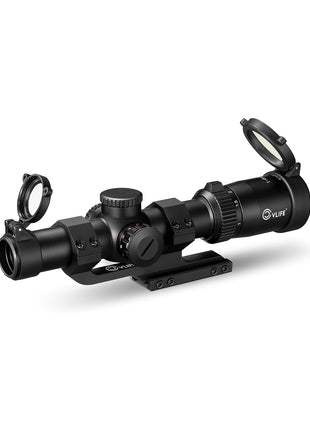 1-6x24 LPVO Rifle Scope with 30mm Cantilever Mount