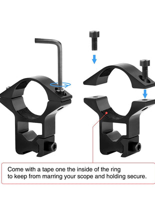 1 Inch Dovetail Scope Ring