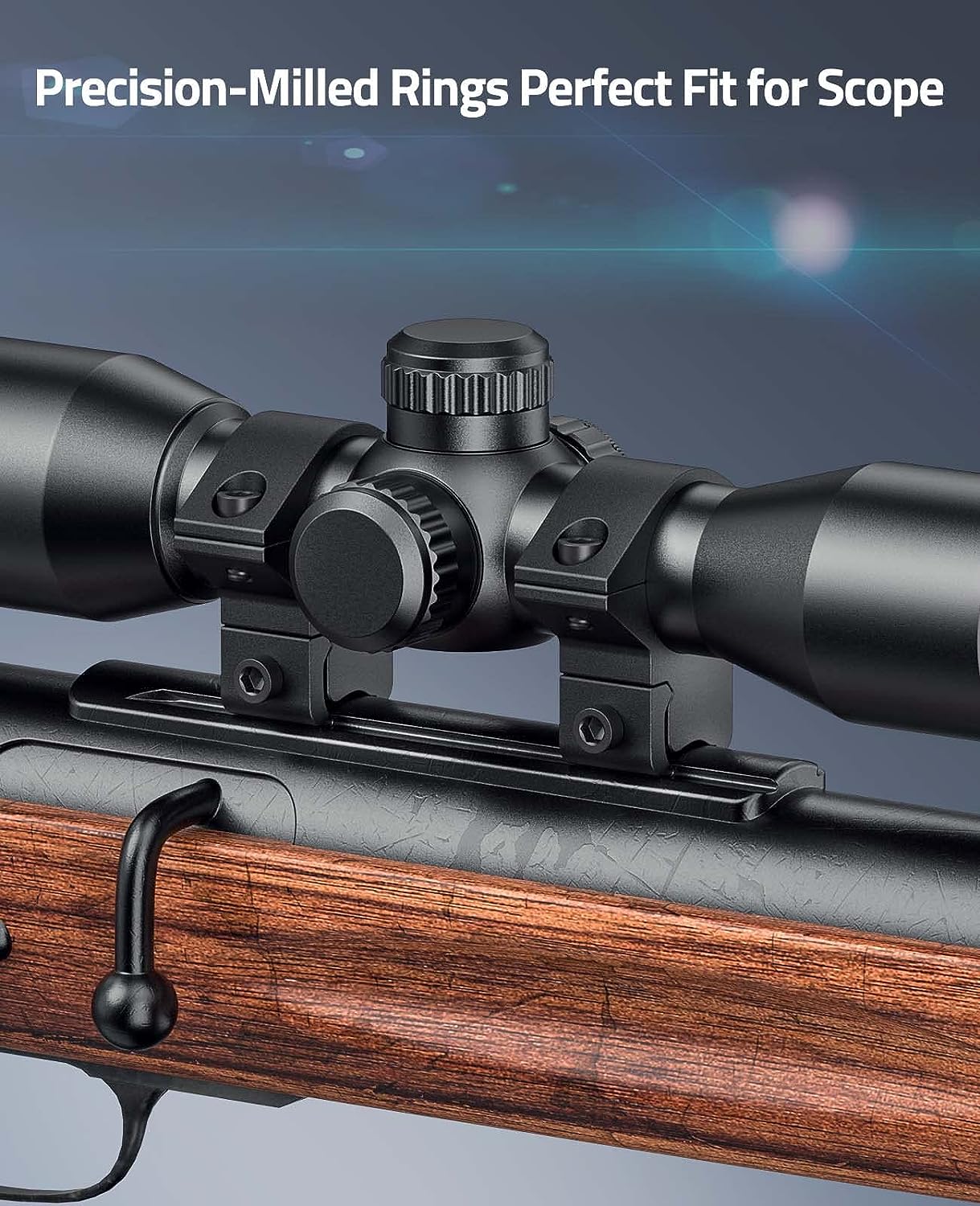 CVLIFE 1 inch Dovetail Scope Rings Mounts for 3/8