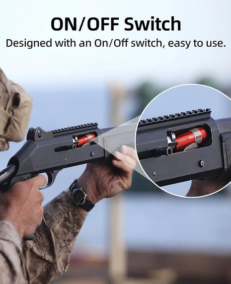 12 Gauge Red Laser Bore Sight with ON/OFF Switch