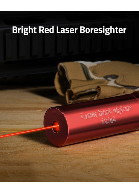 Bright Red Laser Boresighter