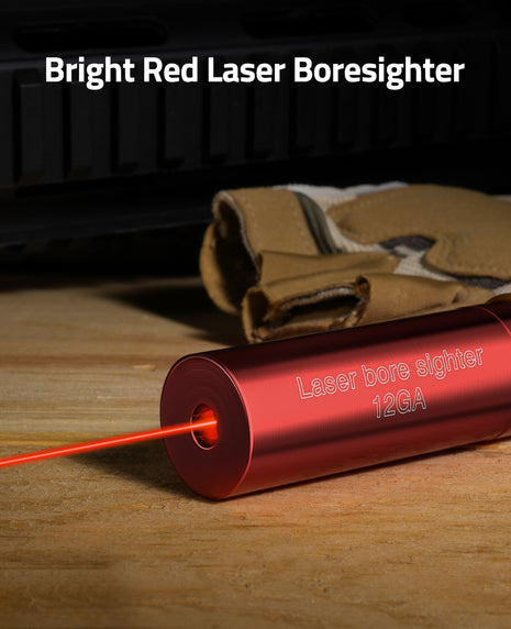 Bright Red Laser Boresighter