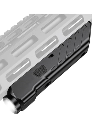 Tactical Flashlight Compatible with M-rail and Picatinny Rail