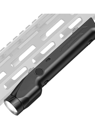 1700 Lumens Tactical Flashlight Magnetic Rechargeable Rifle Light
