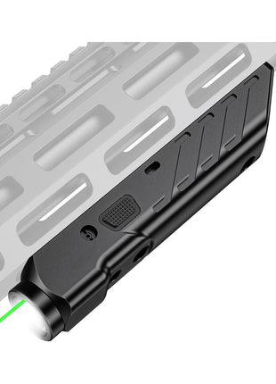 CVLIFE 1700 Lumens Green Laser Light Combo for Rifle Tactical Flashlight with Laser