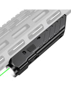 CVLIFE 1700 Lumens Green Laser Light Combo for Rifle Tactical Flashlight with Laser