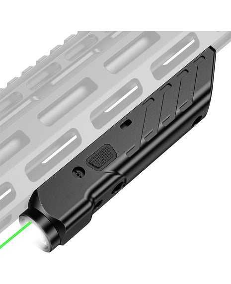 CVLIFE 1700 Lumens Green Laser Light Combo for Rifle Tactical Flashlight with Laser