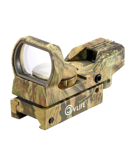 CVLIFE 1x22x33mm Dot Sight Red Green Reflex Sight with 20mm Rail
