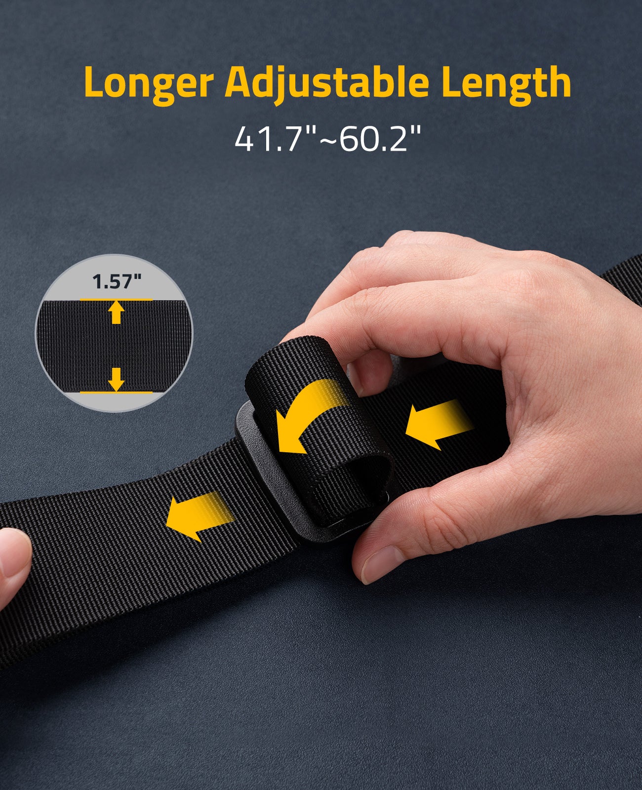 Adjustable Length String CVLIFE 2 Point Sling Adjustable Length