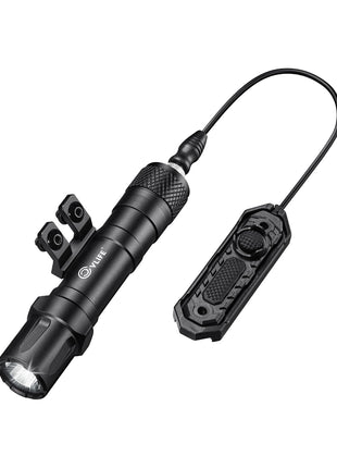 CVLIFE 2000 Lumens Tactical Flashlight for M-rail