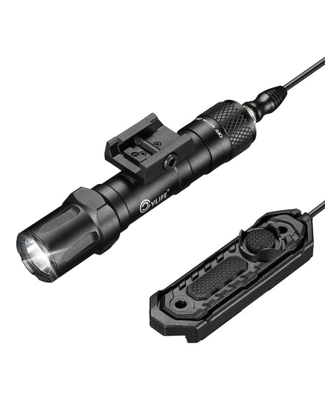 CVLIFE 2000 Lumens Tactical Flashlight USB Rechargeable Tactical Light