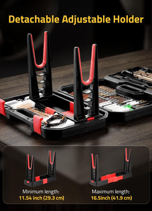 CVLIFE 238 PCS Gun featuring detachable adjustable holder minimum length, 11.54inch x 29.3cm x 16.5inch