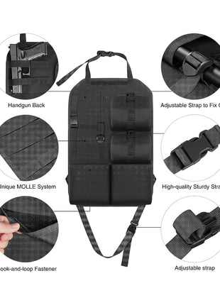 The structure details of foldable gun holder 